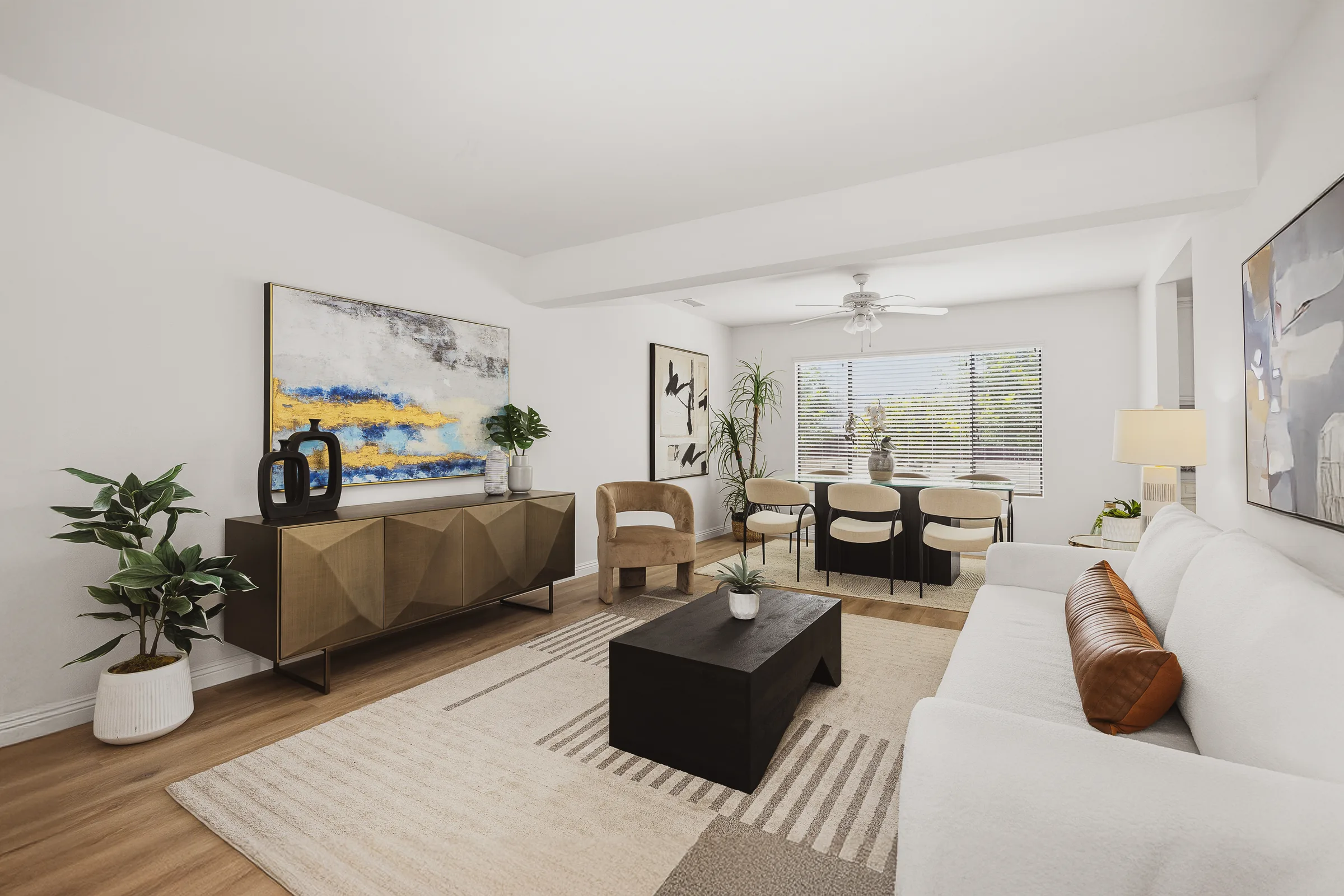 Staged home at 8815 Mission Dr B - home staging, Greater Los Angeles